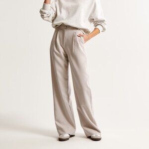 A&F Sloane Tailored Wide Leg Pant